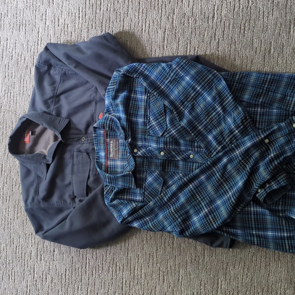Simms men's button downs